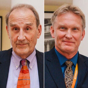 Thomas Platts-Mills, MD, (left) and Christopher Holstege, MD